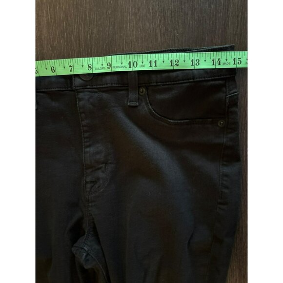 Hudson Nico Midrise Super Skinny Black Jeans Size 30 - Picture 8 of 11